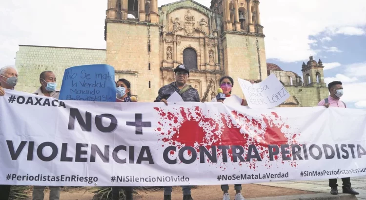 Oaxaca quinto lugar nacional en asesinato de periodistas Oaxaca quinto lugar nacional en asesinato de periodistas