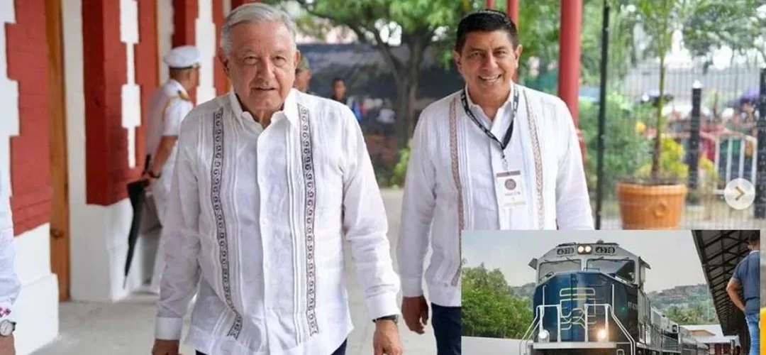 López Obrador realiza recorrido de prueba del Tren Interoceánico