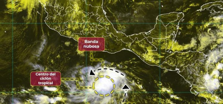 Se forma tormenta tropical Otis frente a costas de Oaxaca