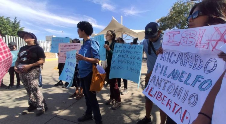 Exigen libertad inmediata para 4 detenidos en protesta contra gentrificación en Oaxaca