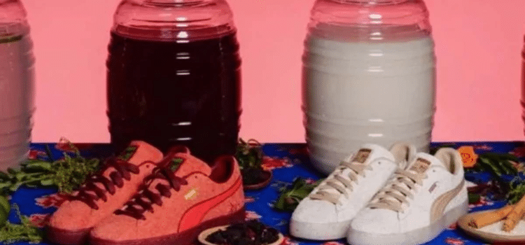 De qué quiere sus tenis, ¿horchata, jamaica, limón o tamarindo?