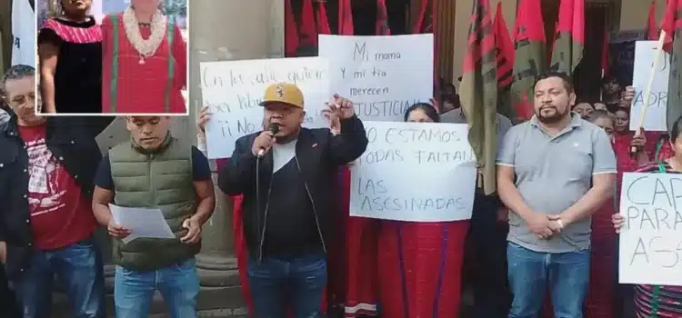 CNDH pide esclarecer asesinato en Oaxaca de las activistas triquis Adriana y Virginia Ortiz