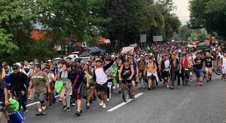 “Facilitan salida de caravanas de Chiapas y las desmantelan en Oaxaca”; acusan estrategia para frenar a miles de migrantes “Facilitan salida de caravanas de Chiapas y las desmantelan en Oaxaca”; acusan estrategia para frenar a miles de migrantes