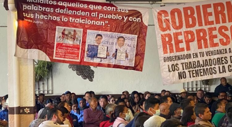 Noroña promete informar a Sheinbaum despido injusto de mil 344 trabajadores del gobierno de Oaxaca Noroña promete informar a Sheinbaum despido injusto de mil 344 trabajadores del gobierno de Oaxaca