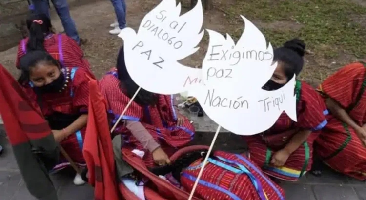 Organizaciones triquis anuncian movilizaciones en Oaxaca, por incumplimiento del gobierno en acuerdos de paz