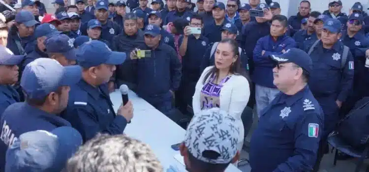 Elementos de la Policía Estatal en Oaxaca inician paro laboral ante despido de 200 elementos