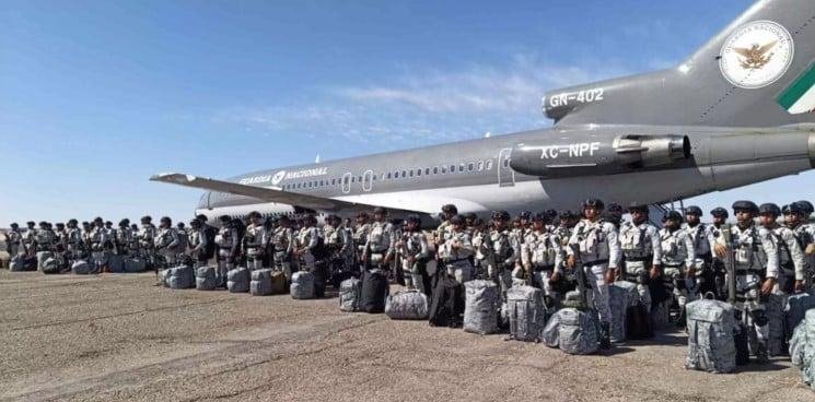 Guardia Nacional refuerza Sonora para enfrentar crisis de fentanilo y migración Guardia Nacional refuerza Sonora para enfrentar crisis de fentanilo y migración