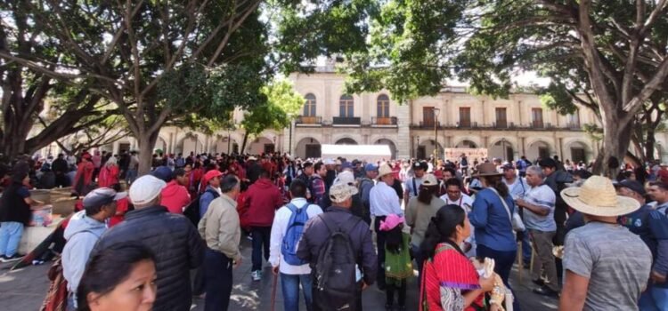 MULT advierte plantón indefinido en la ciudad de Oaxaca si Salomón Jara no los recibe MULT advierte plantón indefinido en la ciudad de Oaxaca si Salomón Jara no los recibe