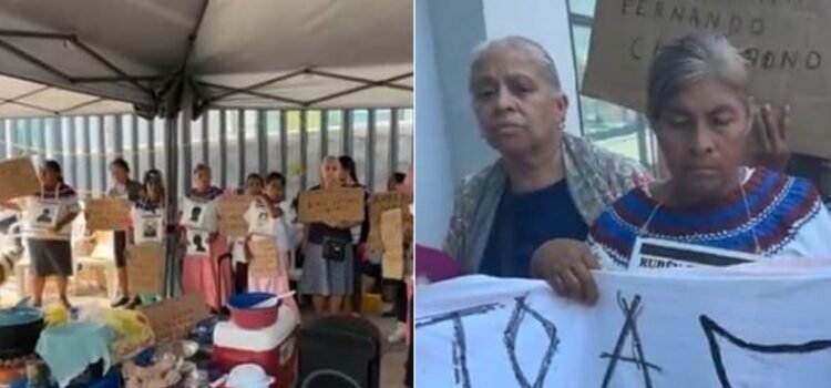 Reviven 200 órdenes de aprehensión contra mazatecos de Eloxochitlán de Flores Magón; se plantan en el PJF en Veracruz