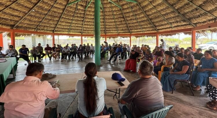 Habitantes de San Mateo del Mar, Oaxaca, acuerdan reubicación de viviendas ante avance del océano Pacífico