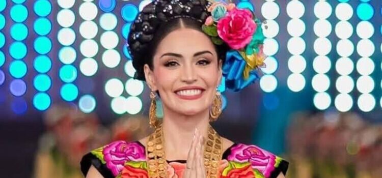 Traje de tehuana oaxaqueño conquista Miss Mundo 2025 en la India