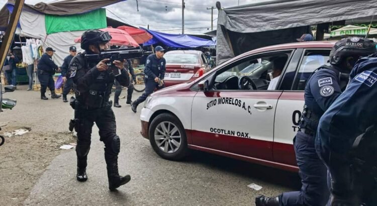 Se registra balacera en la Central de Abastos de Oaxaca entre miembros de la CATEM Joven y CTM