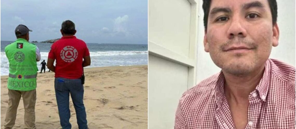 Familia de Amaury pide la intervención de Sheinbaum para intensificar su búsqueda; desapareció en Zipolite