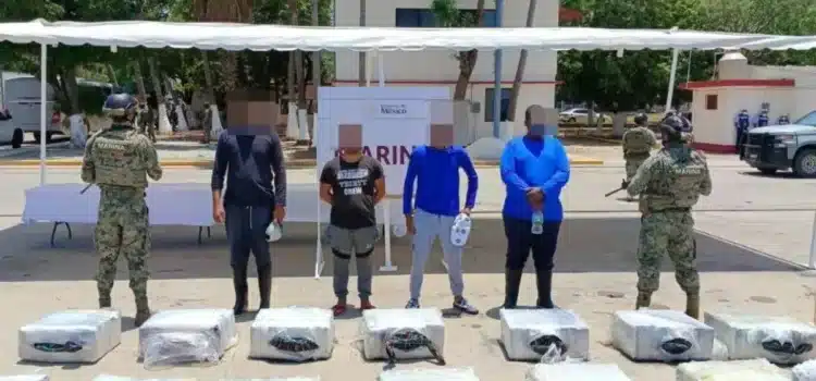 Aseguran más de media tonelada de cocaína en costas de Oaxaca Aseguran más de media tonelada de cocaína en costas de Oaxaca