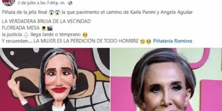 Se habían tardado: Florinda Meza ya tiene su propia piñata Se habían tardado: Florinda Meza ya tiene su propia piñata