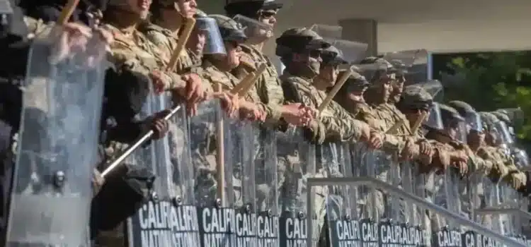 Retira el Pentágono parte de la Guardia Nacional desplegada en Los Ángeles Retira el Pentágono parte de la Guardia Nacional desplegada en Los Ángeles