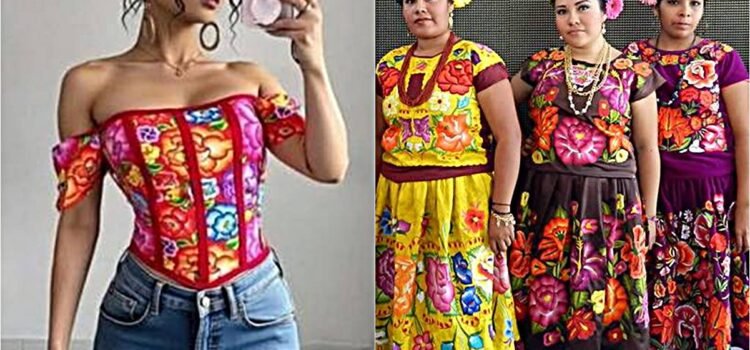 Artesanos denuncian a SHEIN de plagio de textiles del Istmo de Tehuantepec