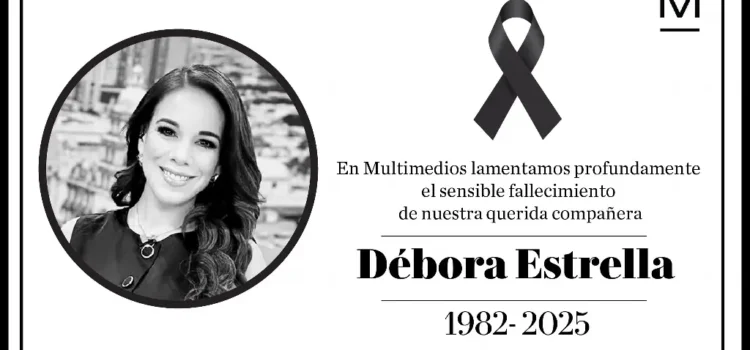 Fallece la conductora Débora Estrella en accidente aéreo en Nuevo León
