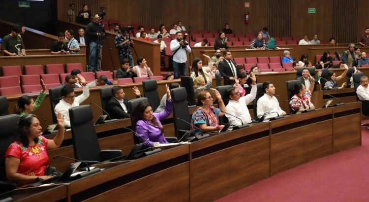 Congreso de Oaxaca avala adelantar la consulta de revocación de mandato Congreso de Oaxaca avala adelantar la consulta de revocación de mandato