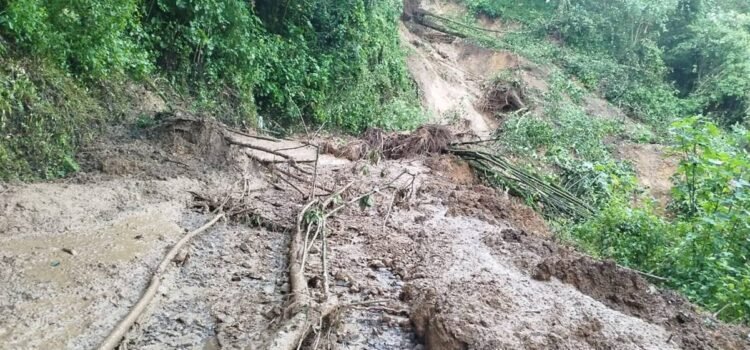 Reportan derrumbes en caminos de comunidades de Yucuhiti, Oaxaca; “se vino el cerro” Reportan derrumbes en caminos de comunidades de Yucuhiti, Oaxaca; “se vino el cerro”