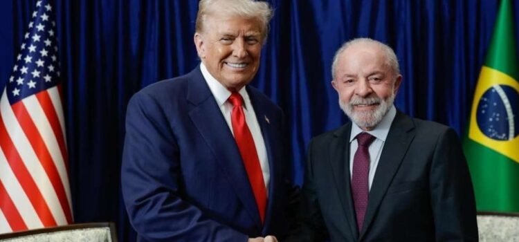 Acuerdan Trump y Lula negociar aranceles Acuerdan Trump y Lula negociar aranceles