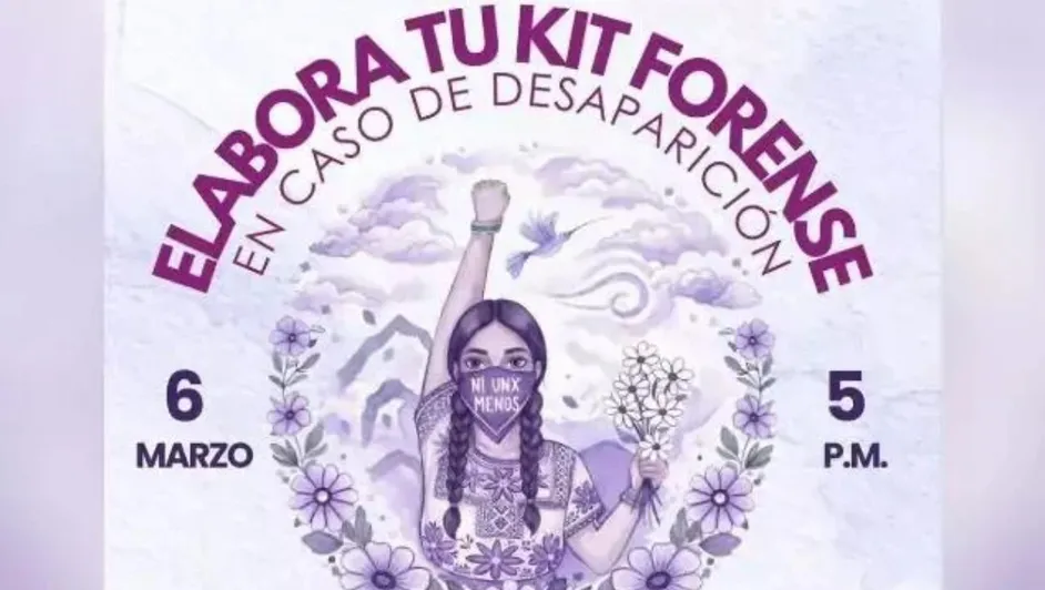 En Oaxaca, taller para preparar “kit forense” en caso de desaparición provoca indignación y críticas