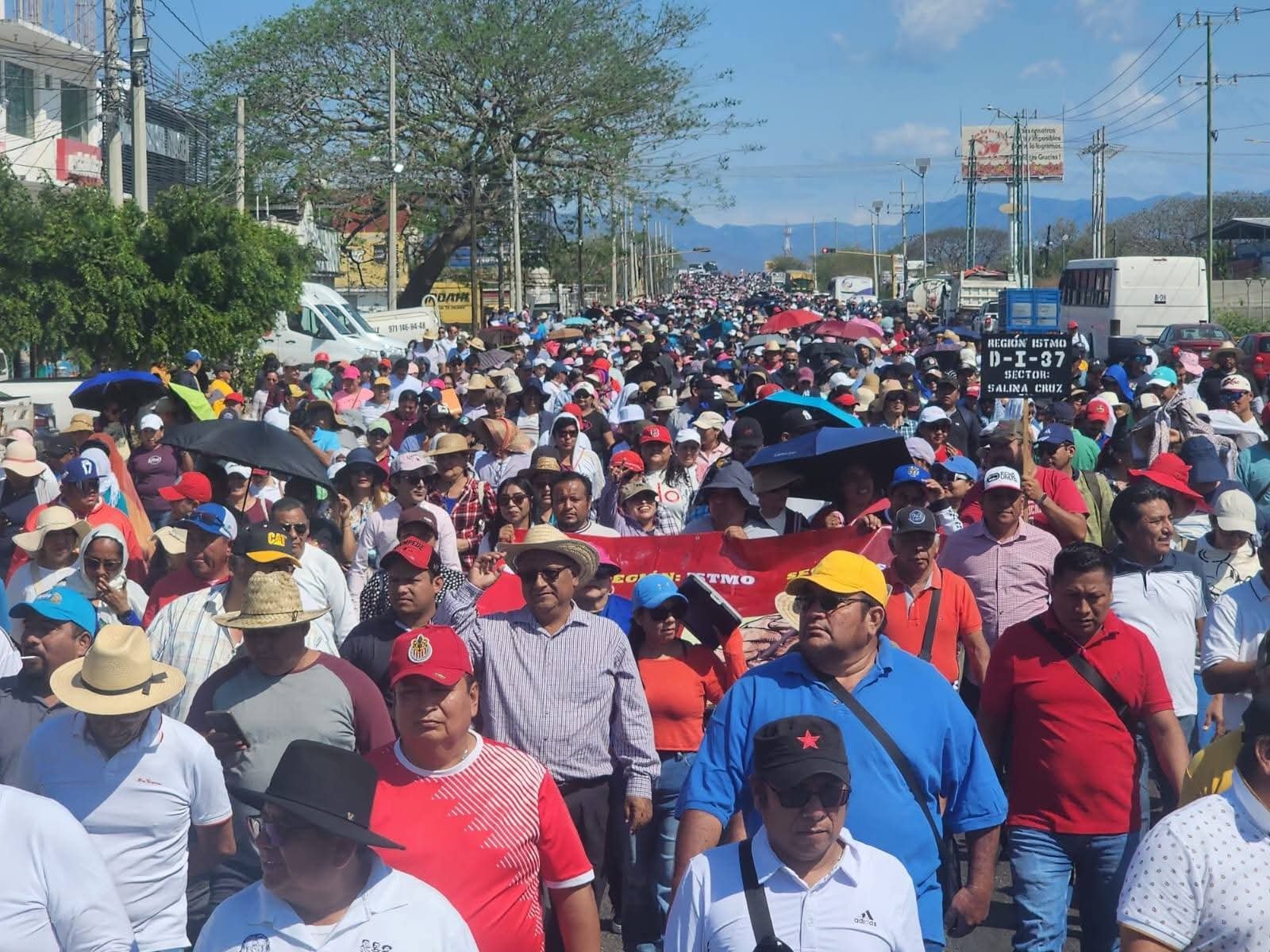 Sección 22 prevé manifestarse en la visita de la presidenta Claudia Sheinbaum a Tehuantepec, Oaxaca