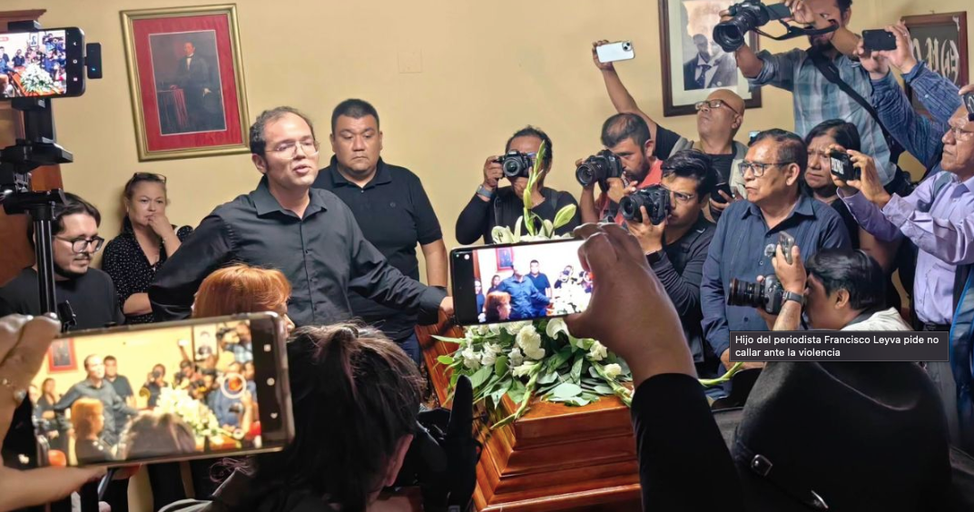 Hijo del periodista Francisco Leyva pide no callar ante la violencia