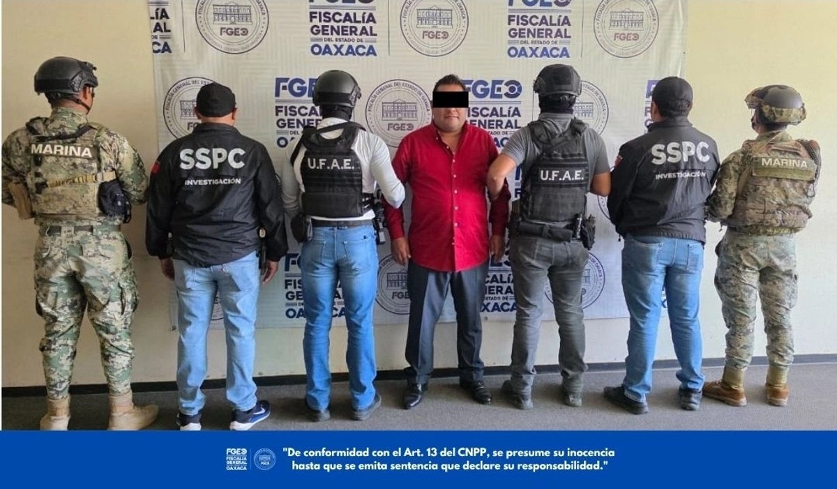 Capturan a síndico de Oaxaca de Juárez por presuntos vínculos con red delictiva